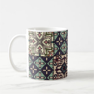 Portuguese Tiles: Talavera Style Seamless Coffee Mug