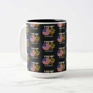 Portuguese Trump supporter  Two-Tone Coffee Mug