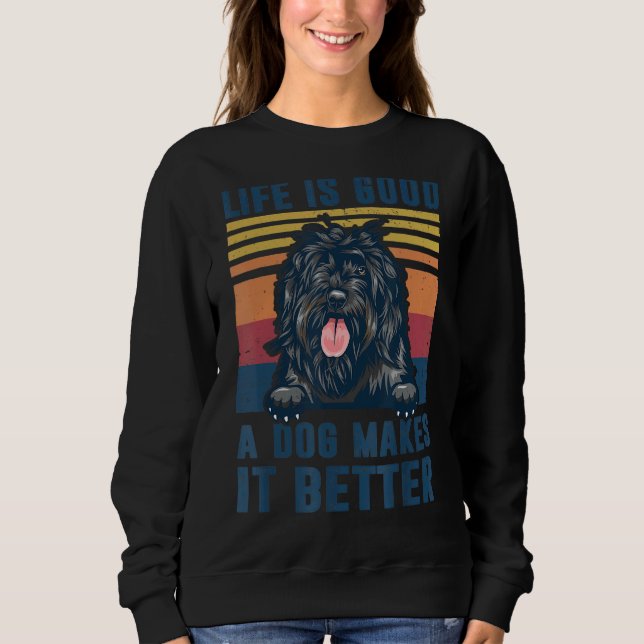 Portuguese Water Dog   Dog Dad Mum Men Women Sweatshirt (Front)