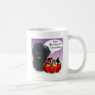 Portuguese Water Dog Halloween Candy Coffee Mug