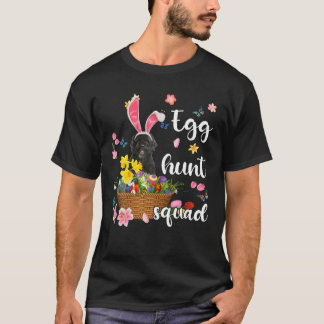 Portuguese Water Dog Happy Easter Day Colourful Eg T-Shirt