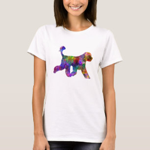 Portuguese Water Dog in watercolor T-Shirt