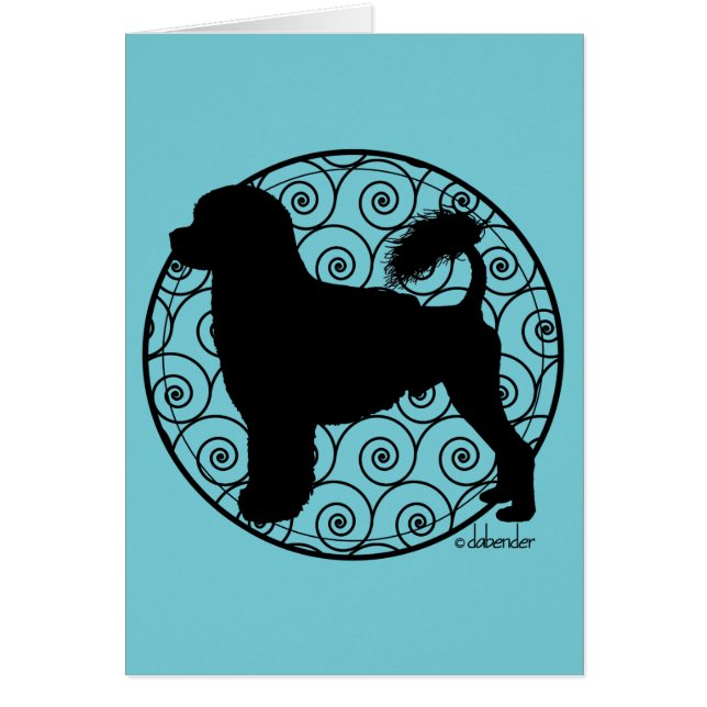 Portuguese Water Dog Lion Waves (Front)