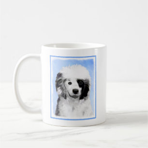 Portuguese Water Dog Painting - Original Dog Art Coffee Mug