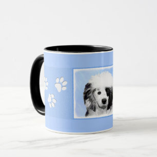 Portuguese Water Dog Painting - Original Dog Art Mug