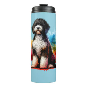 Portuguese Water Dog Thermal Tumbler