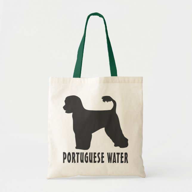 Portuguese Water Dog Tote Bag (Front)