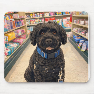 Portuguese Water Dogs Anime Anemi Mousepad