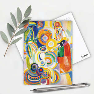 Portuguese Woman, Delaunay   Postcard