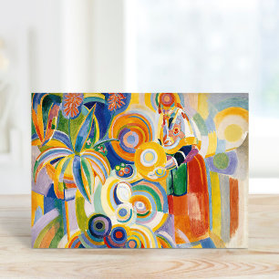 Portuguese Woman   Robert Delaunay Card
