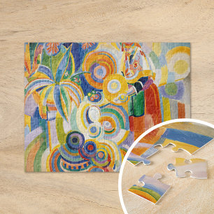 Portuguese Woman   Robert Delaunay Jigsaw Puzzle