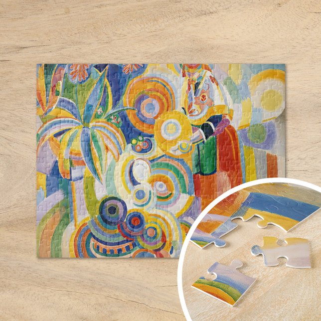 Portuguese Woman | Robert Delaunay Jigsaw Puzzle (Creator Uploaded)