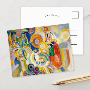 Portuguese Woman   Robert Delaunay Postcard