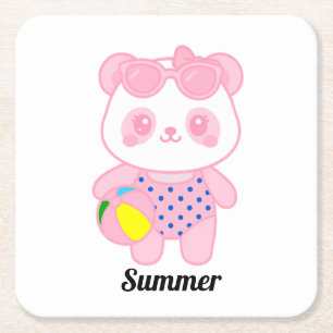Posa vasos Lotus Vacation Square Paper Coaster