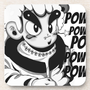Posavasos de plástico duro coaster