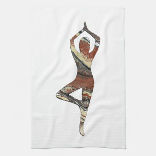 POSE HARMONIOUS TEA TOWEL