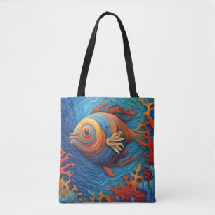 Pose med fisk - Bag with fish
