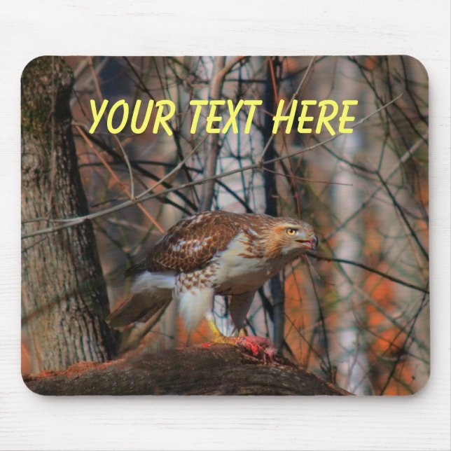 pose of a predator mouse pad (Front)