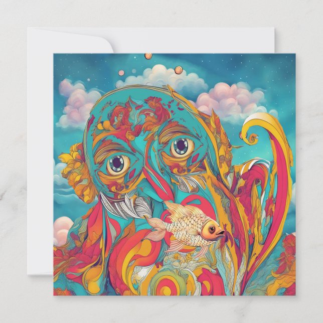 Poseidon Holiday Card (Front)