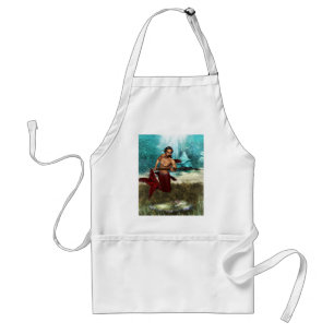 Poseidon Merman Standard Apron