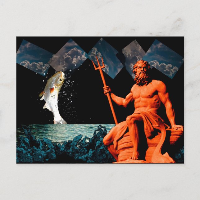 Poseidon Postcard (Front)
