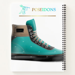 Poseidons 5.5"x8.5" (Left Handed) Spiral Notebook