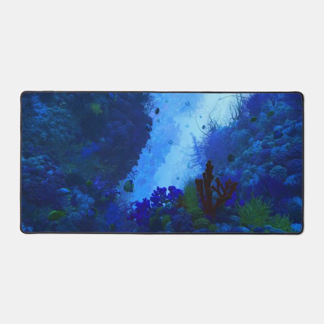 Poseidon's Playground Desk Mat (Front)