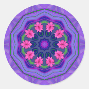 Posey Power Classic Round Sticker