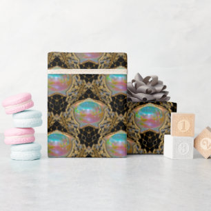 Posh Baroque Frisson Wrapping Paper