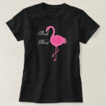 Posh Bird T-shirt<br><div class="desc">A Beautiful design of a pink flamingo with the logo posh bird suitable for every lady's wardrobe.</div>