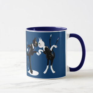 Posh cats mug