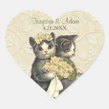 Posh Cats Wedding Ivory