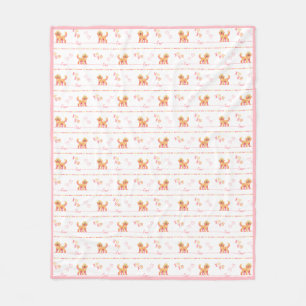 Posh Doodle Dog Love Fleece Blanket