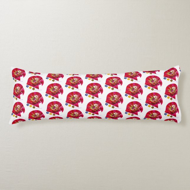 posh parrot body cushion (Front)