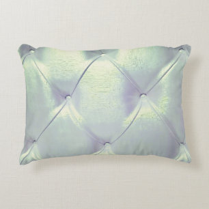 Posh pintuck satin decorative cushion