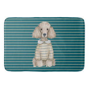 Posh Poodle Dog Bath Mat