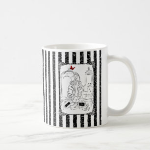 Posh Wardrobe Striped Room Coffee Mug