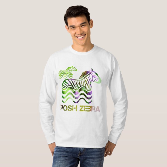 Posh zebra T-Shirt (Front Full)