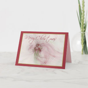 POSIES 'N RIBBONS ~ Merry Christmas Holiday Card
