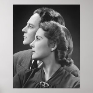 Posing Couple Poster