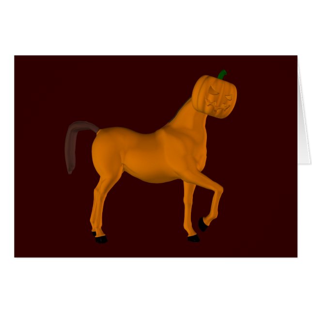 Posing Halloween Horse (Front Horizontal)