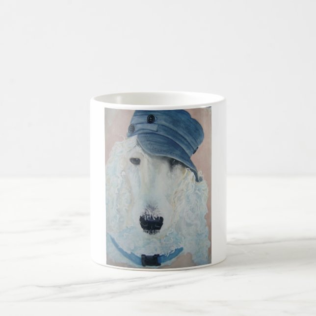 Posing Poodle Mug (Center)