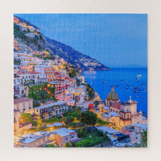 Positano, Amalfi Coast, Italy.  Jigsaw Puzzle (Vertical)