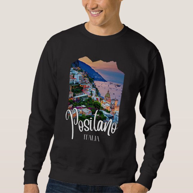 Positano Amalfi Coast Sweatshirt (Front)