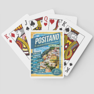 POSITANO AMALFI COASTPLAYING CARDS