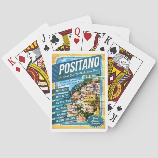 POSITANO AMALFI COASTPLAYING CARDS (Back)