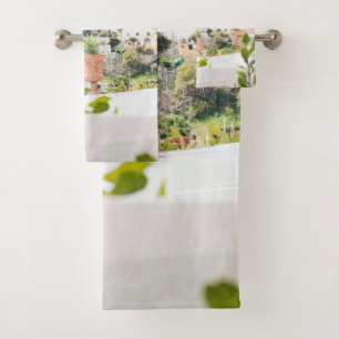 Positano Beauty #1 #travel #wall #art Bath Towel Set
