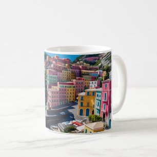 Positano Escape Mug   Ceramic Amalfi Coast Landsca