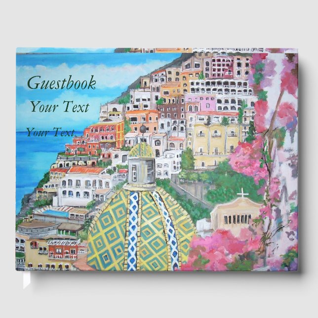 Positano, Guestbook (Front)