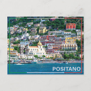 Positano - Italy Holiday Postcard